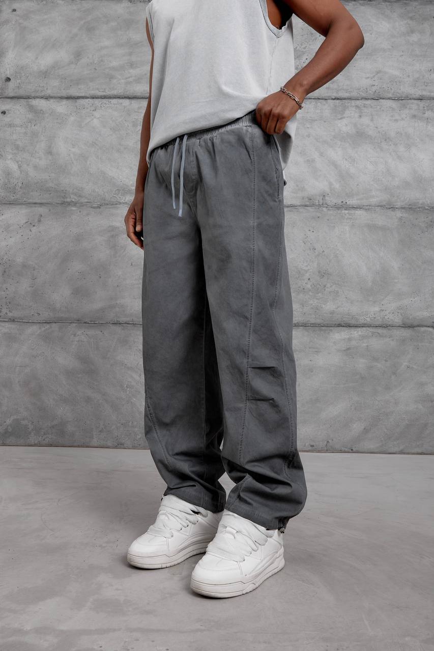 Washed Grey Pants